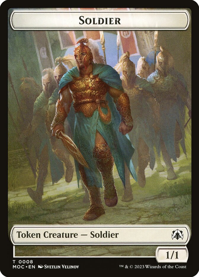 Soldier card front