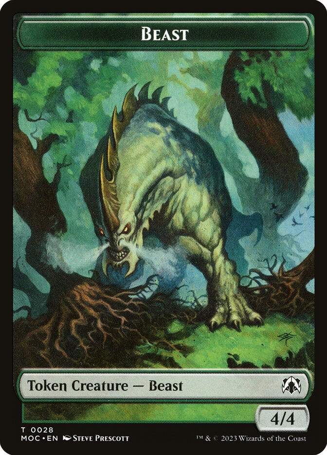 Beast card front