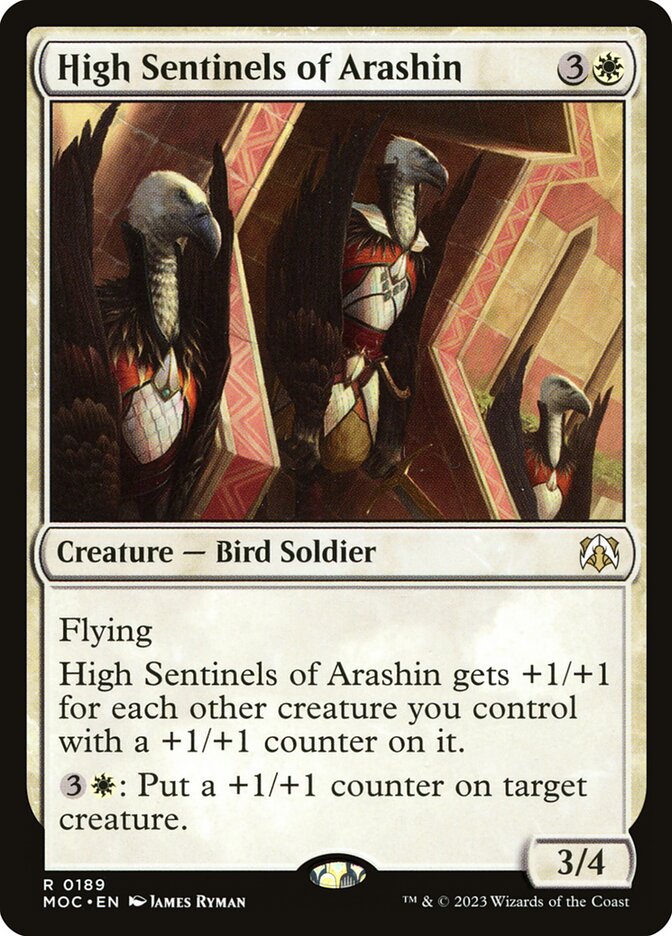 High Sentinels of Arashin card front