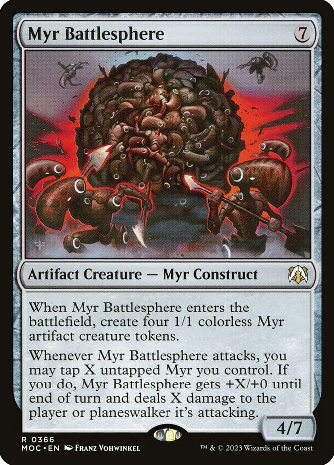 Myr Battlesphere card front