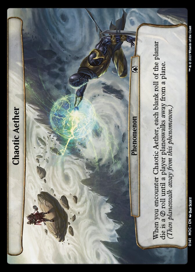 Chaotic Aether card front