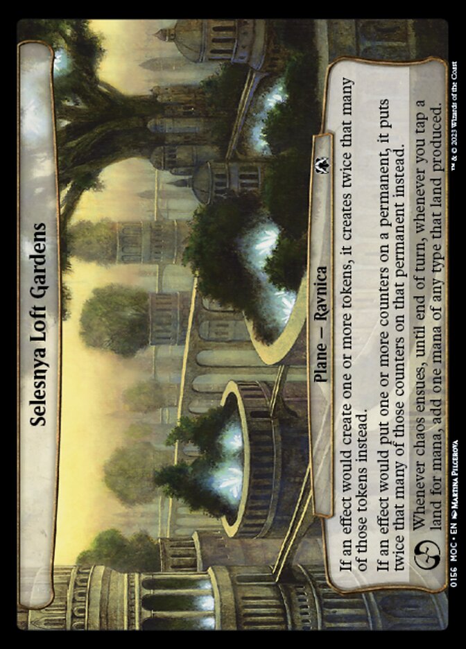 Selesnya Loft Gardens card front