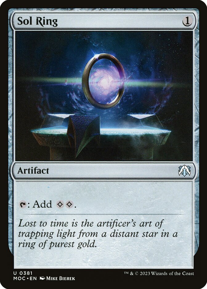 Sol Ring card front