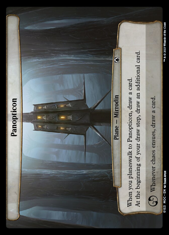 Panopticon card front