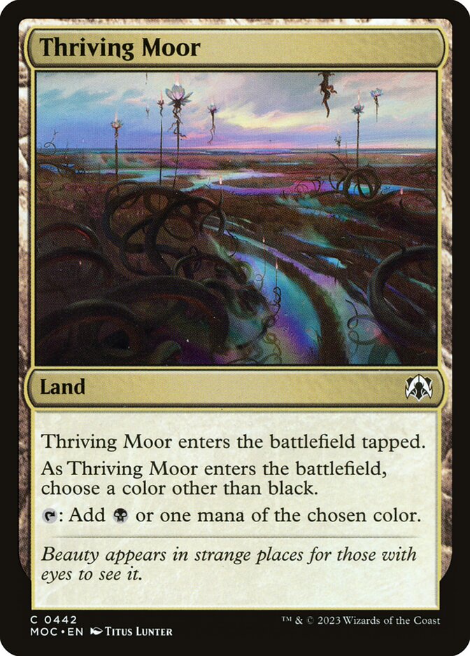 Thriving Moor card front