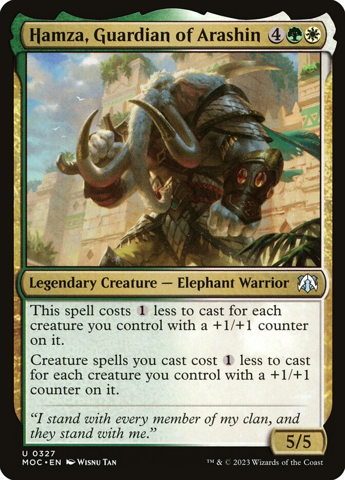 Hamza, Guardian of Arashin card front