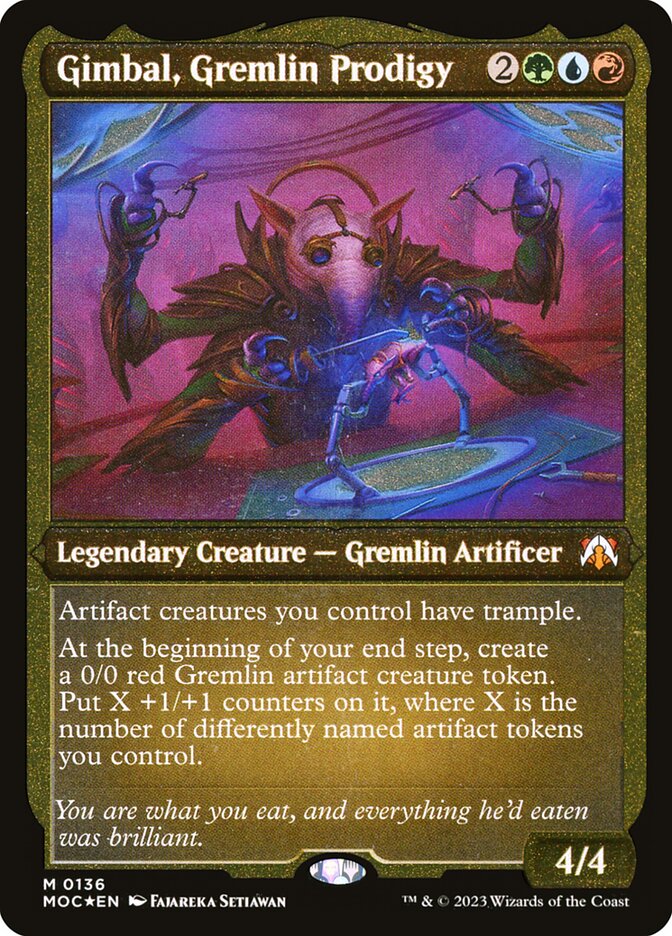 Gimbal, Gremlin Prodigy card front