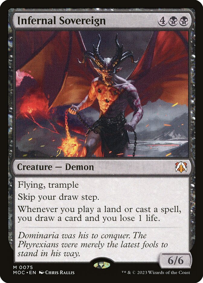 Infernal Sovereign card front