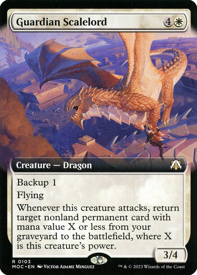 Guardian Scalelord card front