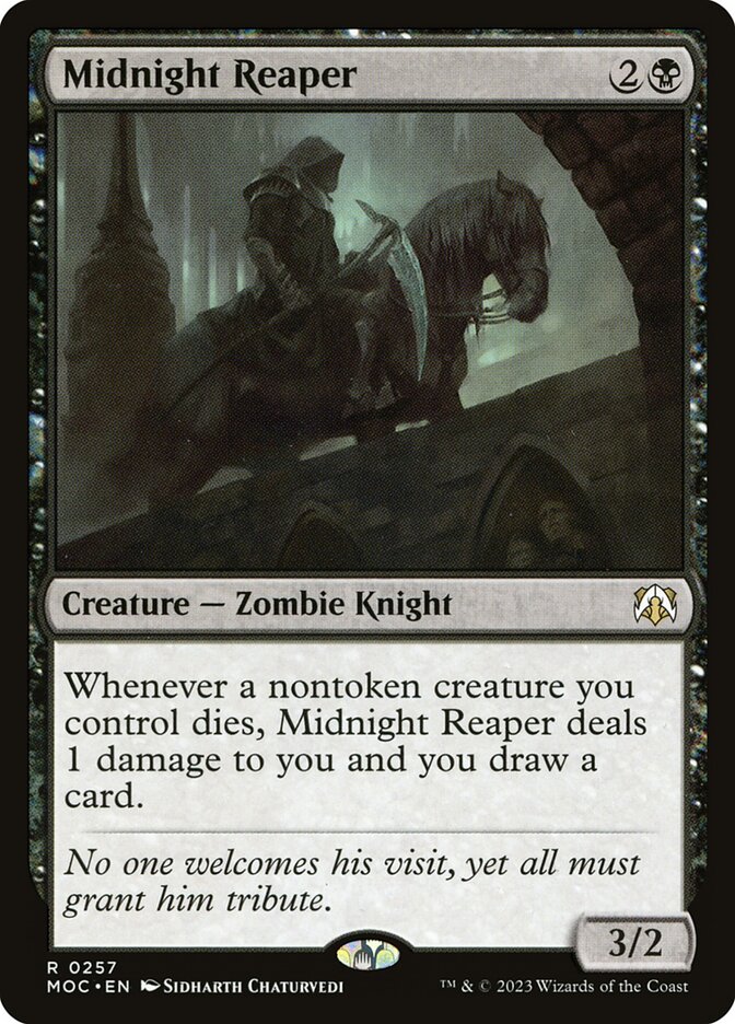 Midnight Reaper card front