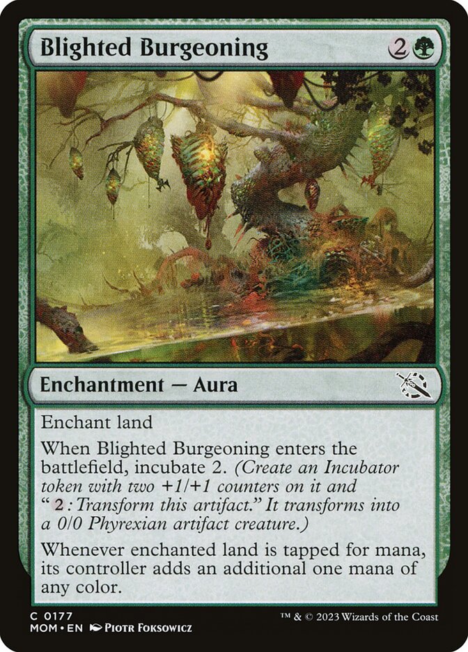 Blighted Burgeoning card front