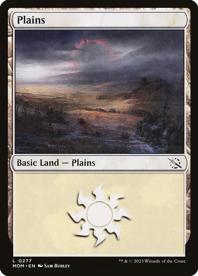 Plains card front