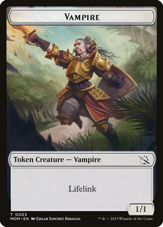 Vampire card front