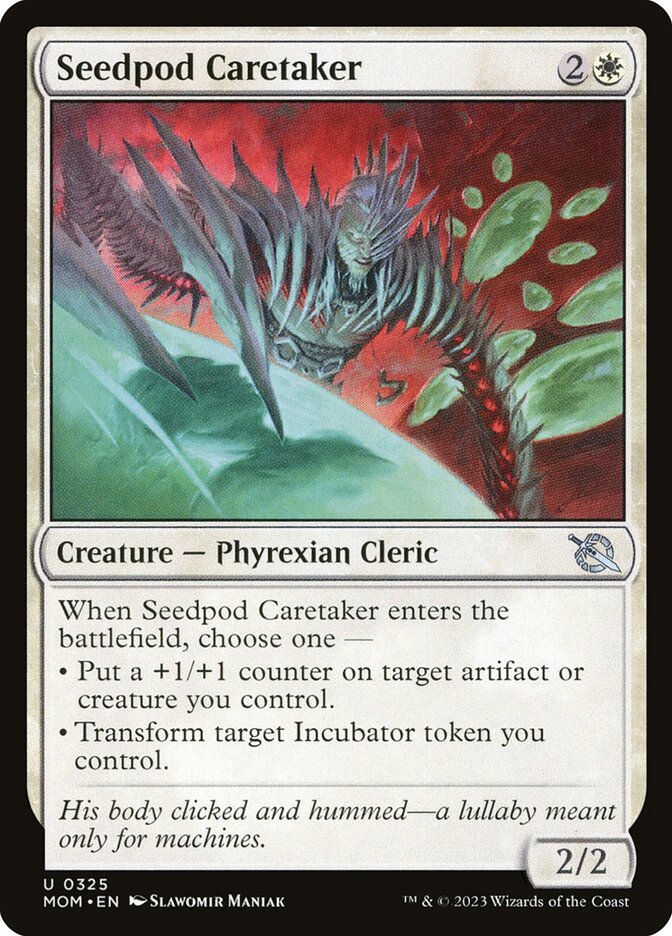 Seedpod Caretaker card front