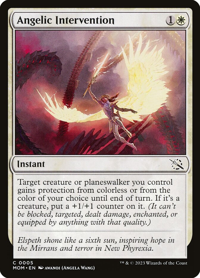 Angelic Intervention card front