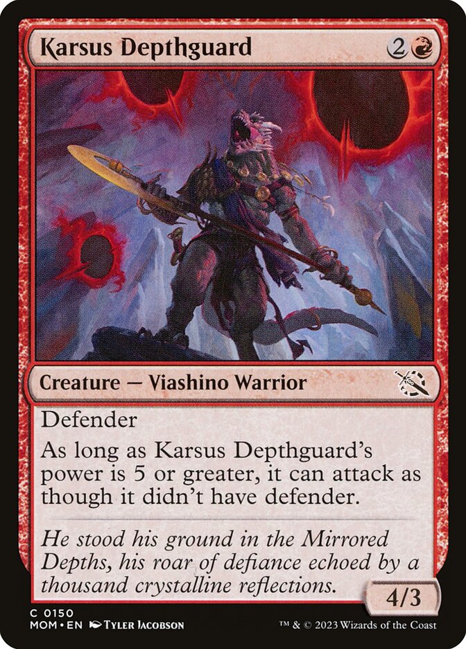 Karsus Depthguard card front