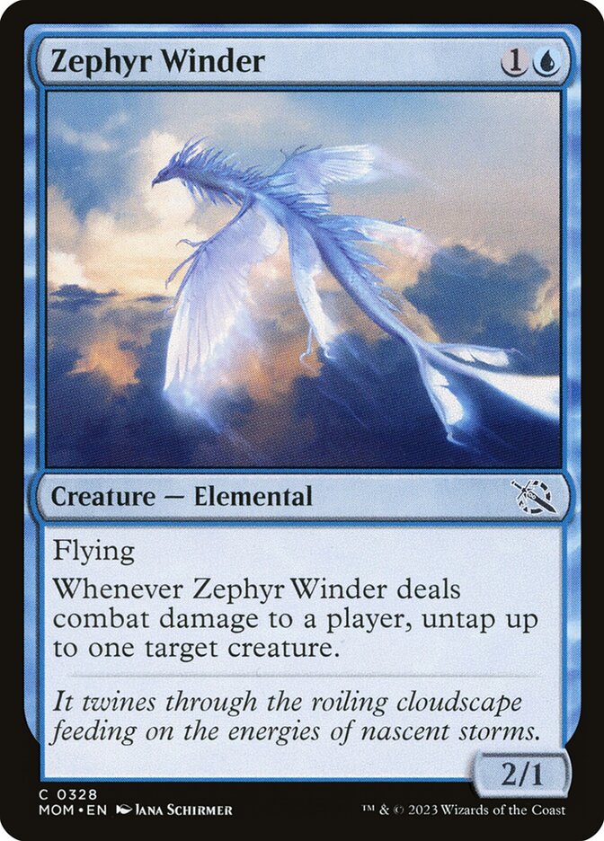Zephyr Winder card front
