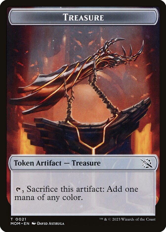Treasure card front