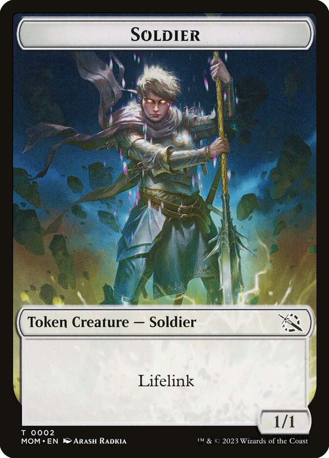 Soldier card front