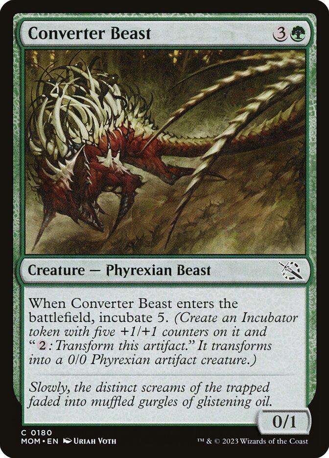 Converter Beast card front