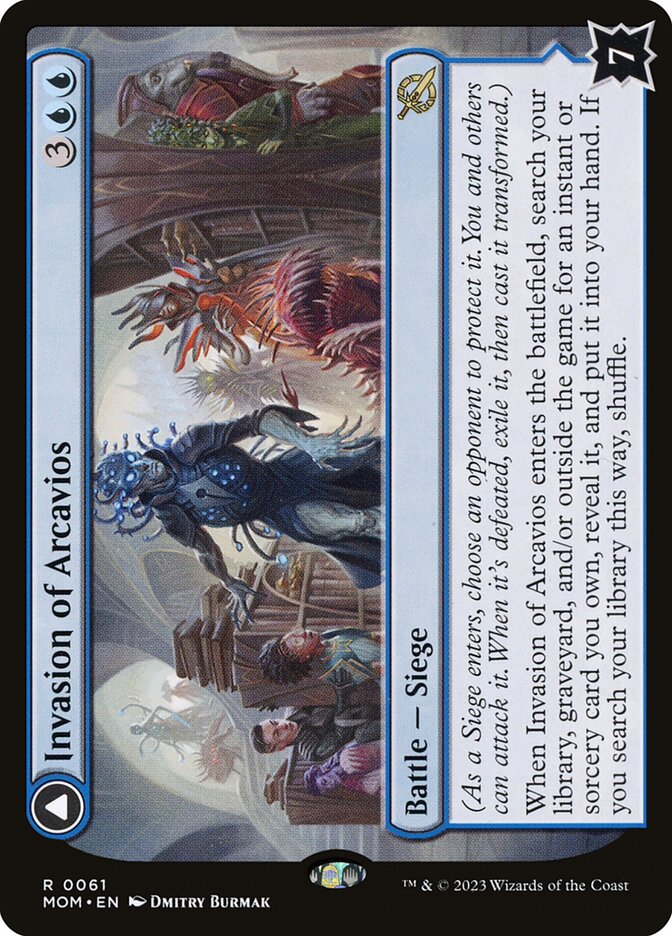 Invasion of Arcavios card front