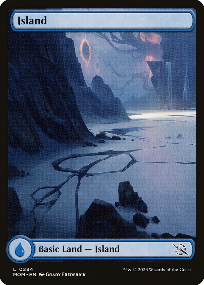 Island card front