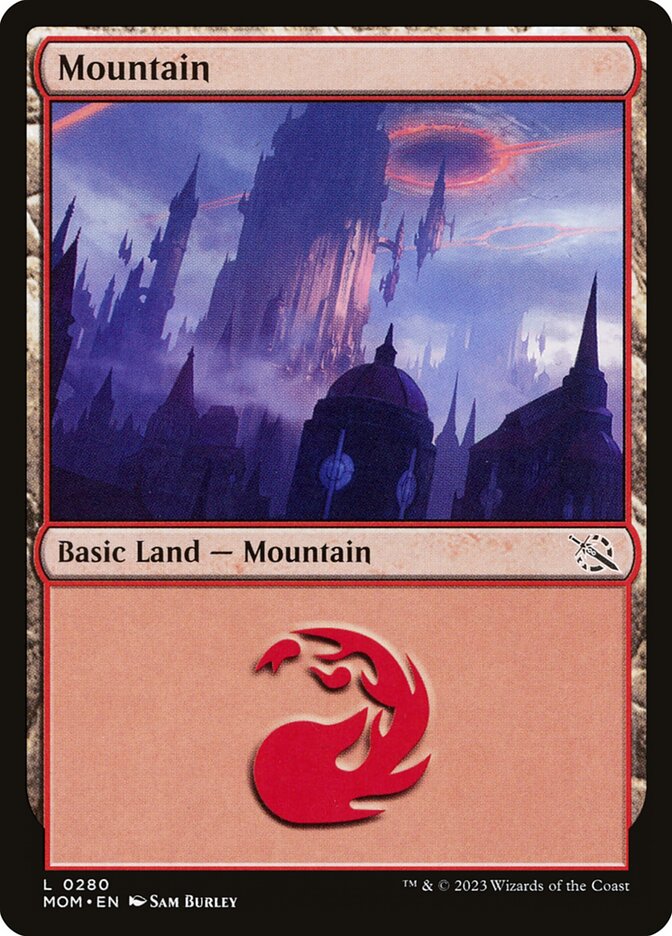 Mountain card front
