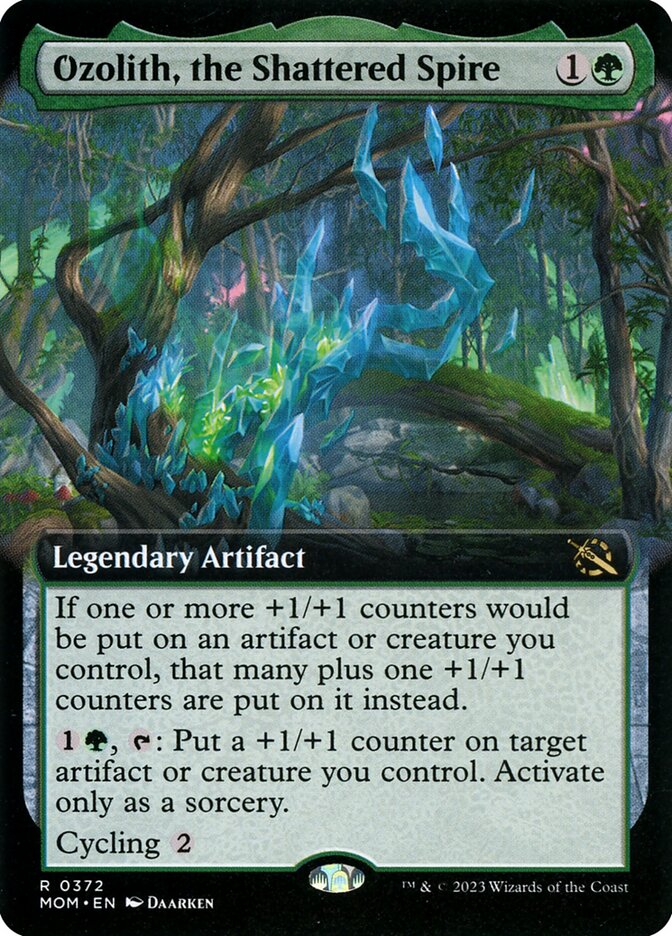 Ozolith, the Shattered Spire card front