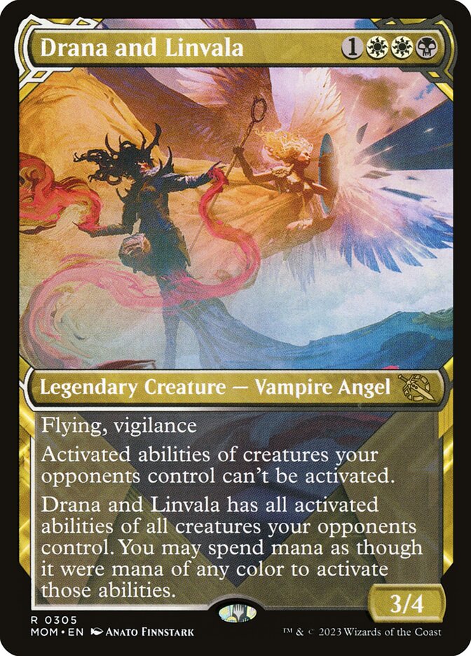 Drana and Linvala card front