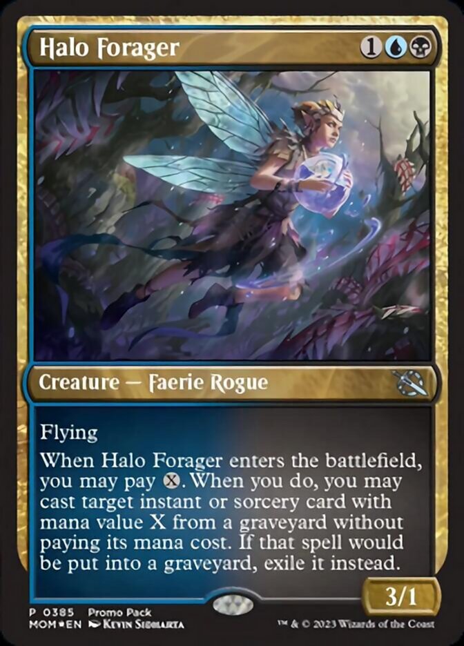 Halo Forager card front