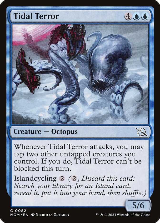 Tidal Terror card front