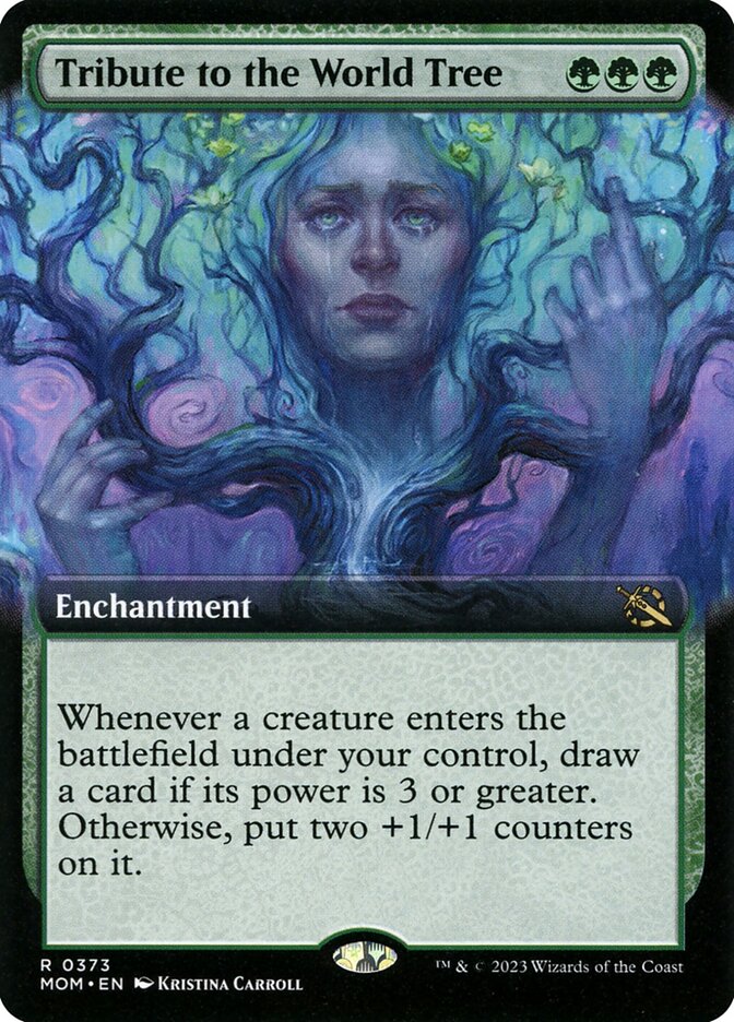 Tribute to the World Tree card front