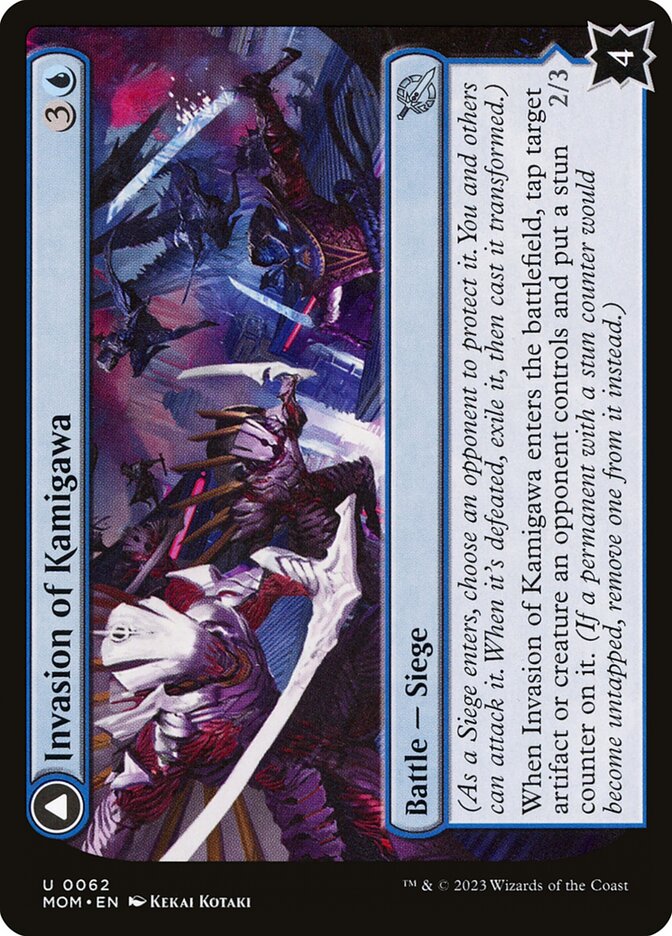 Invasion of Kamigawa card front
