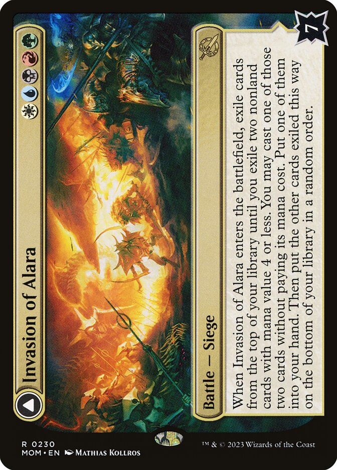 Invasion of Alara card front