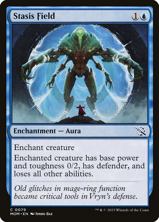 Stasis Field card front