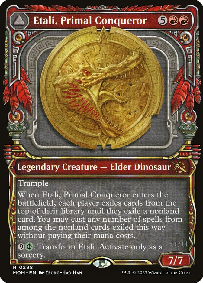 Etali, Primal Conqueror card front