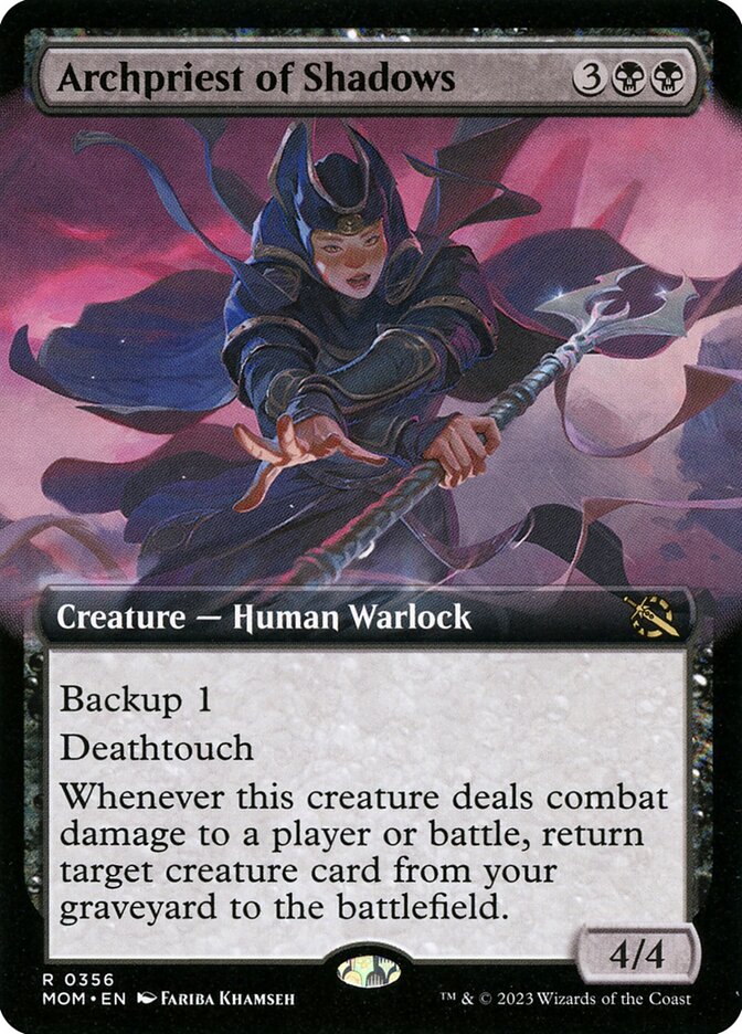 Archpriest of Shadows card front