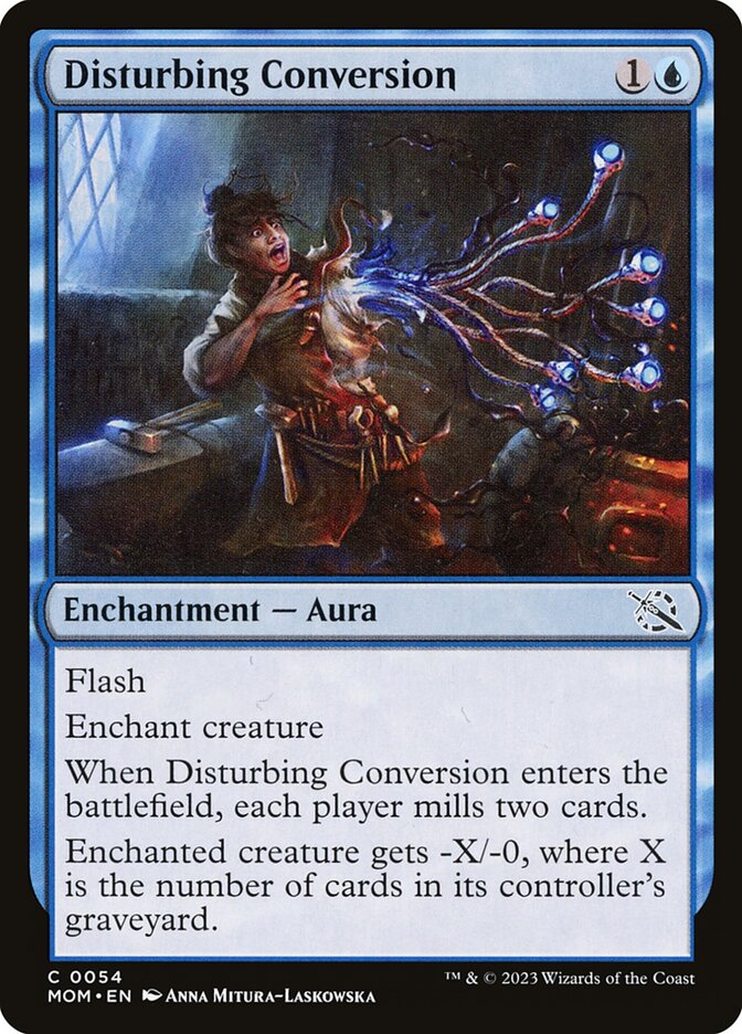 Disturbing Conversion card front