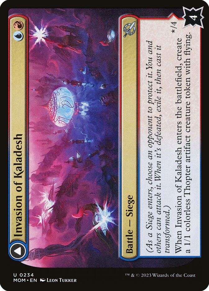 Invasion of Kaladesh card front