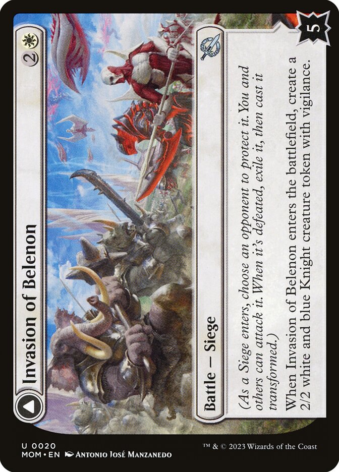 Invasion of Belenon card front
