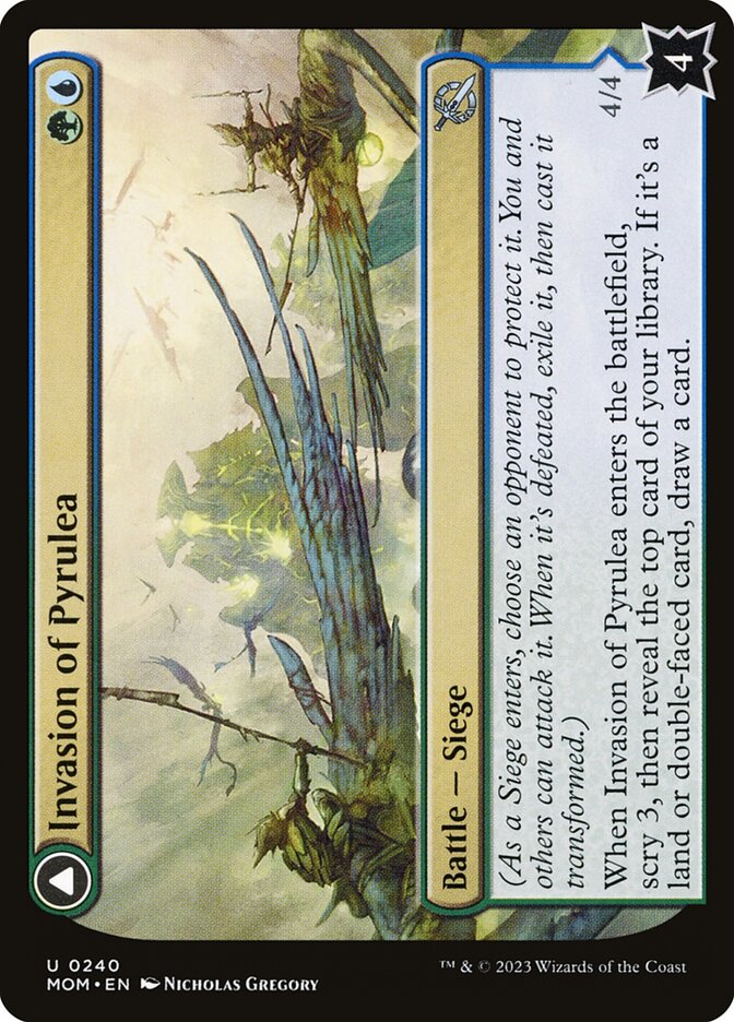 Invasion of Pyrulea card front