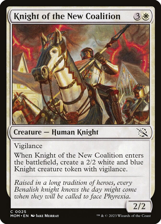 Knight of the New Coalition card front