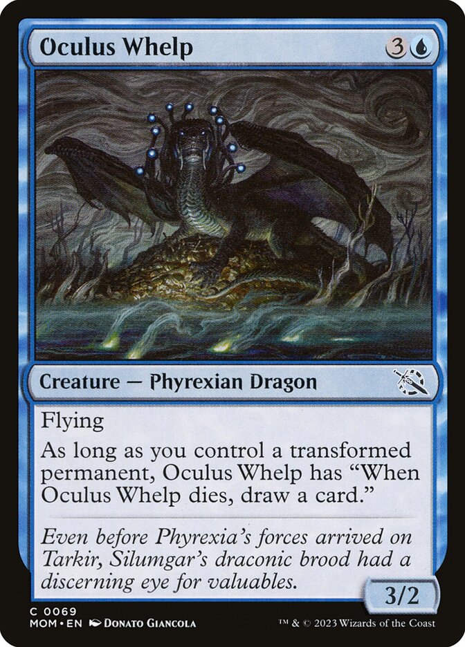 Oculus Whelp card front