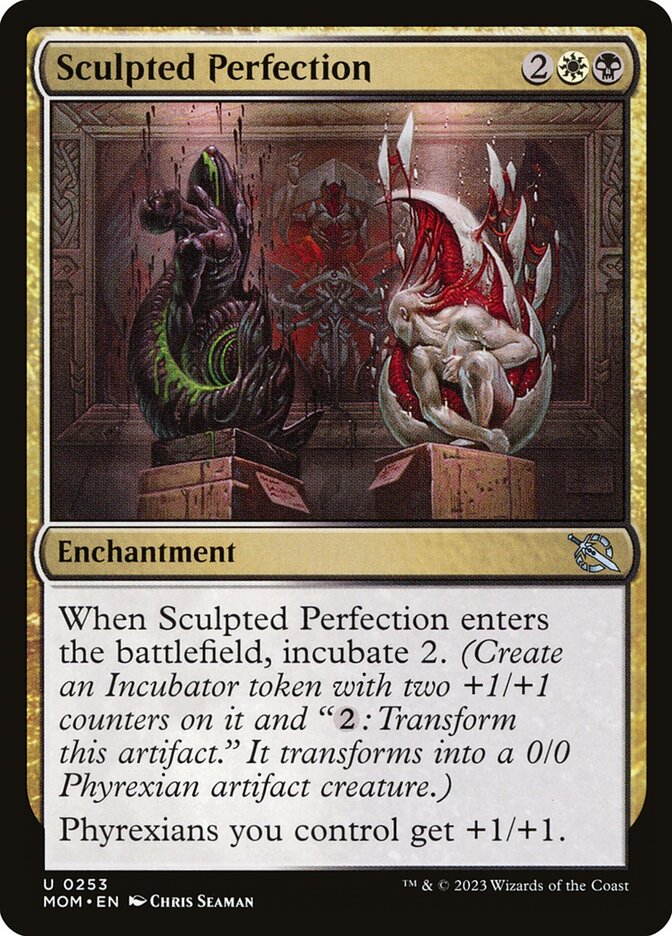 Sculpted Perfection card front
