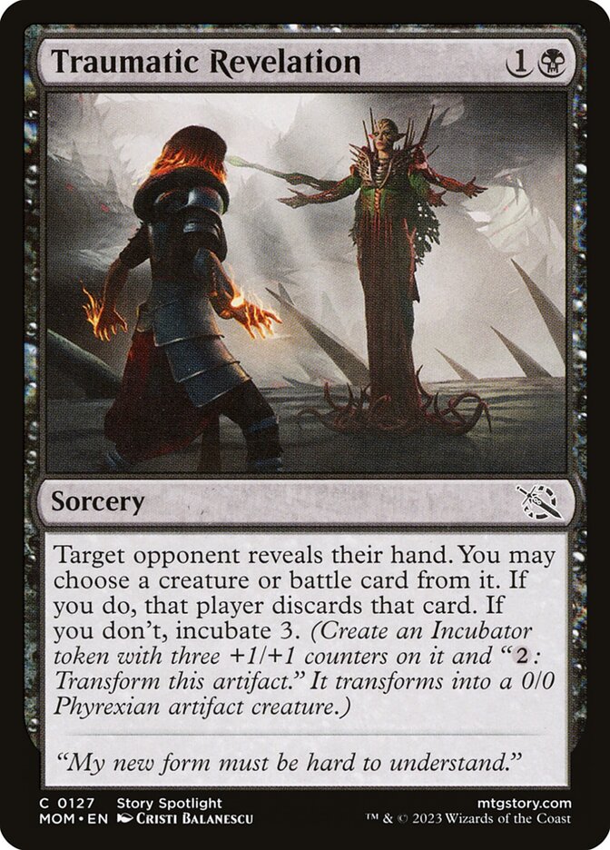 Traumatic Revelation card front