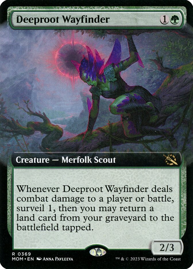 Deeproot Wayfinder card front