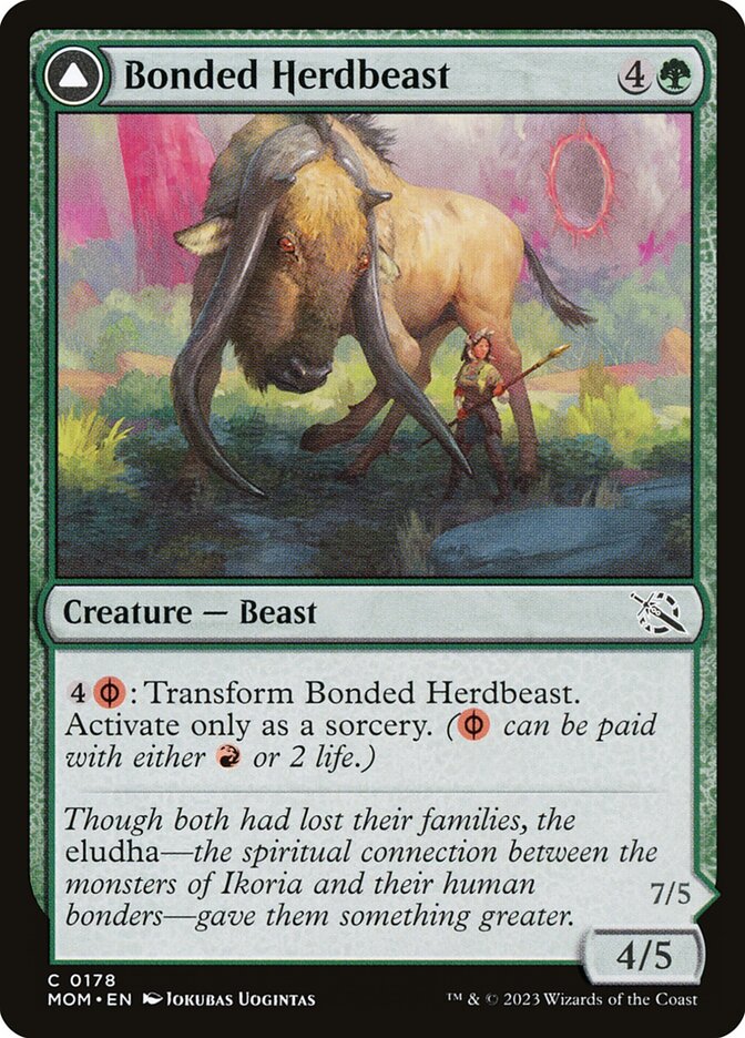 Bonded Herdbeast card front
