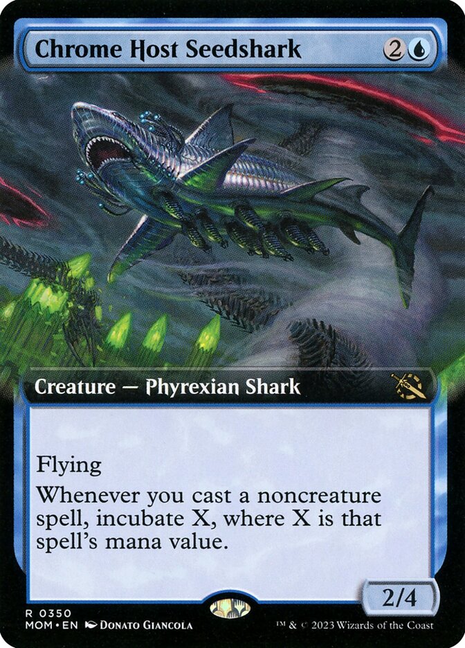 Chrome Host Seedshark card front