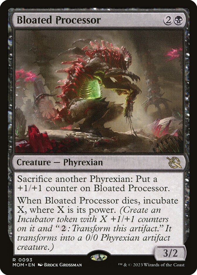 Bloated Processor card front