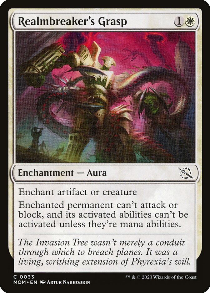 Realmbreaker's Grasp card front